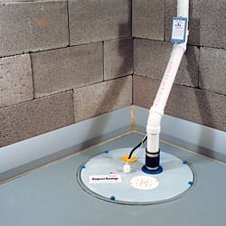 DryTrak<sup>MD</sup> plinthes tuyau de vidange
