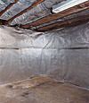 An energy efficient radiant heat and vapor barrier for a Sorel-Tracy basement finishing project